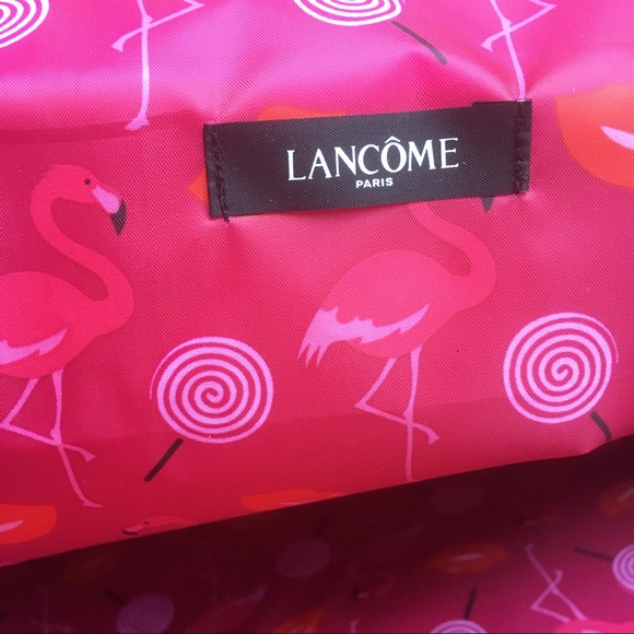 2/$15 ☀️ New Lancôme Pink and Red Flamingo Tote - Picture 6 of 7
